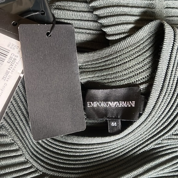 Emporio Armani ottoman Body-Con Sweater Dress - Picture 5 of 9